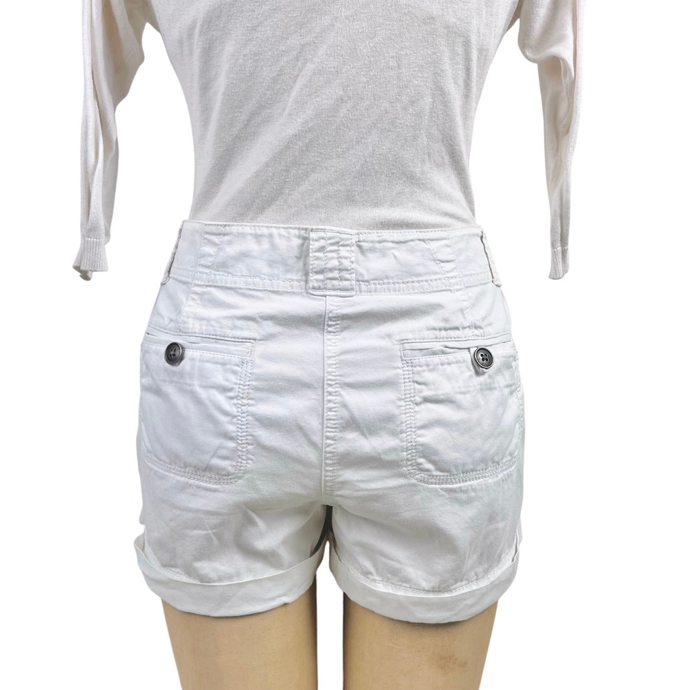 Ann Taylor LOFT Shorts Drawstring Waist Womens M Coastal Lightweight Cargo‎ - Picture 6 of 10
